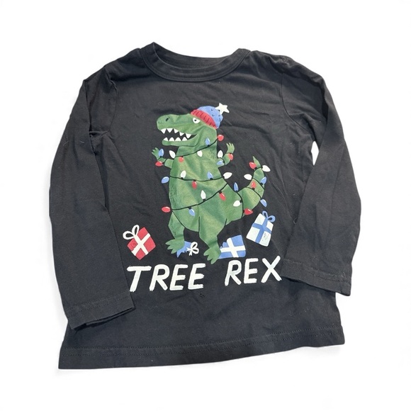 Joe Fresh Other - 3/25 Joe Fresh Tree Rex Kids Long Sleeve Tee - Black